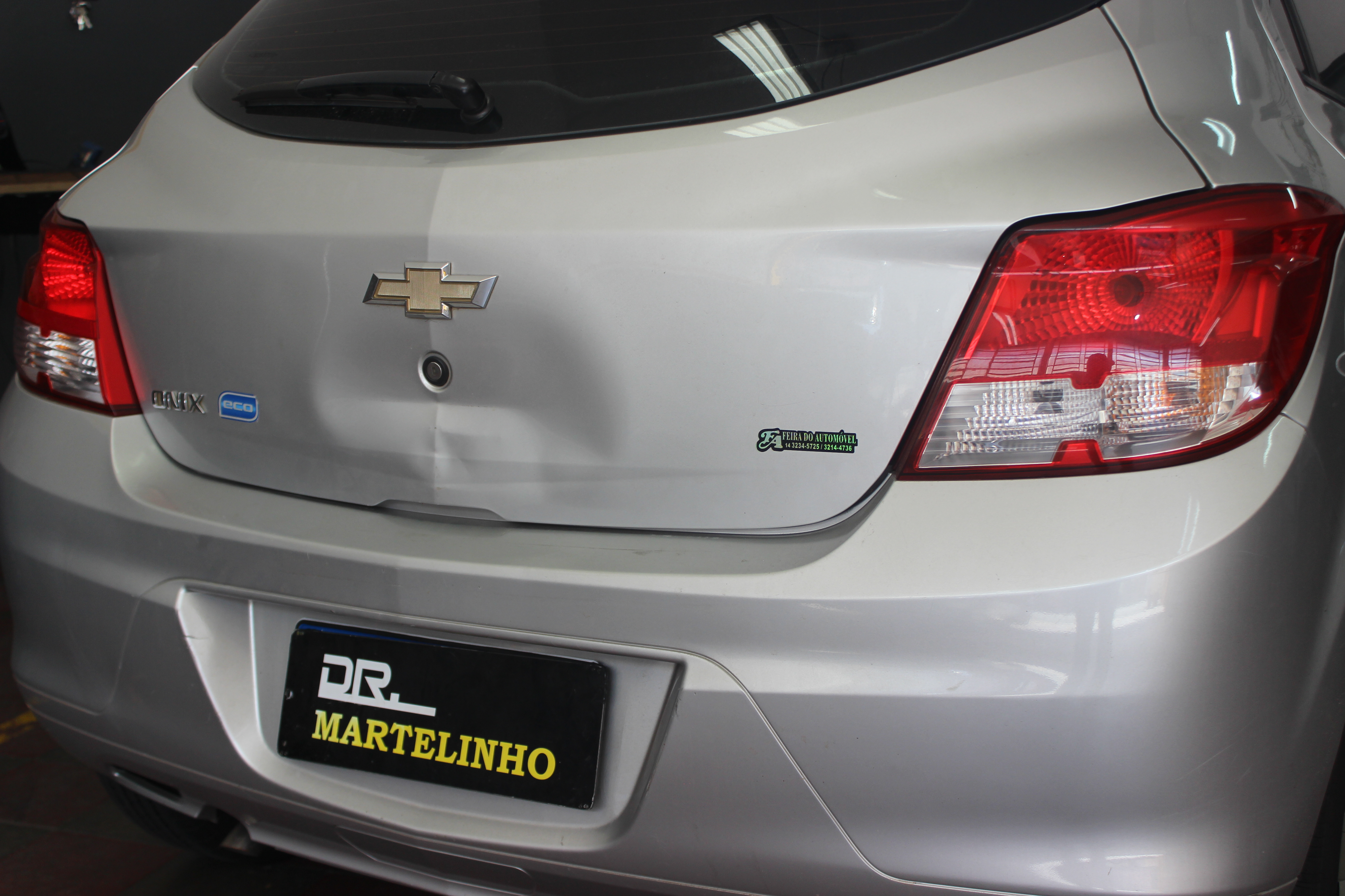Antes - Porta-malas